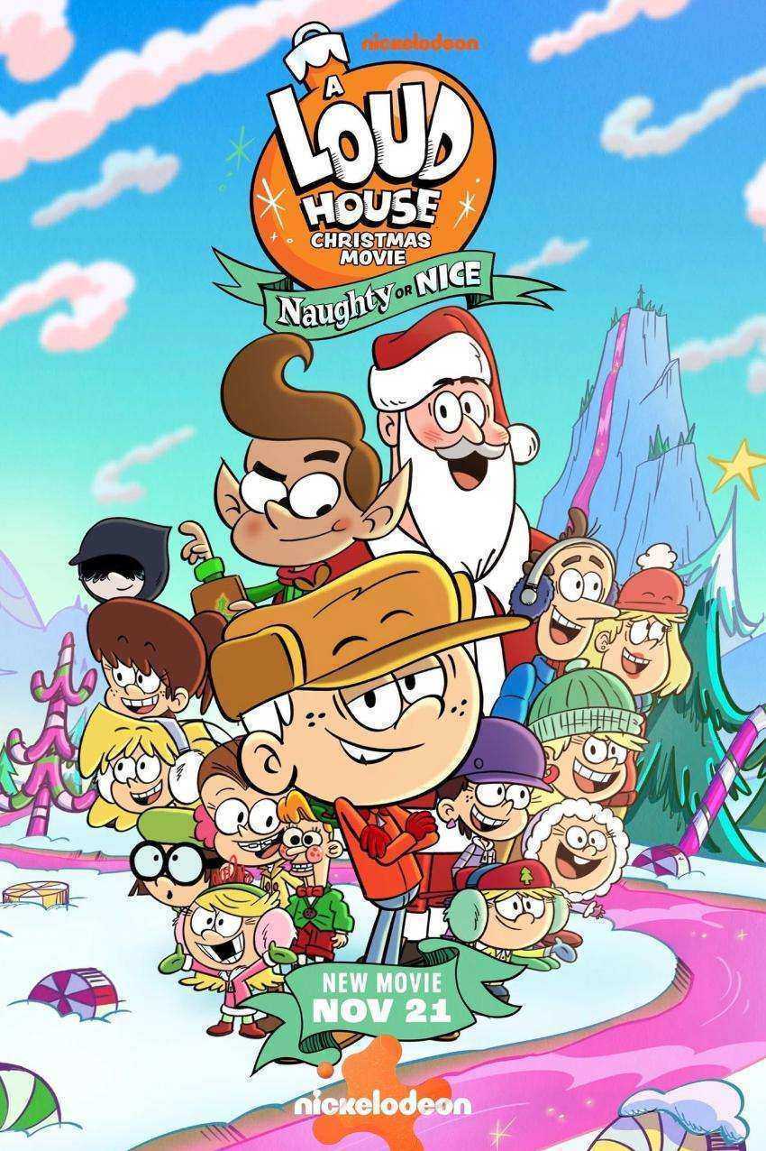 فيلم A Loud House Christmas Movie Naughty or Nice 2025 مدبلج